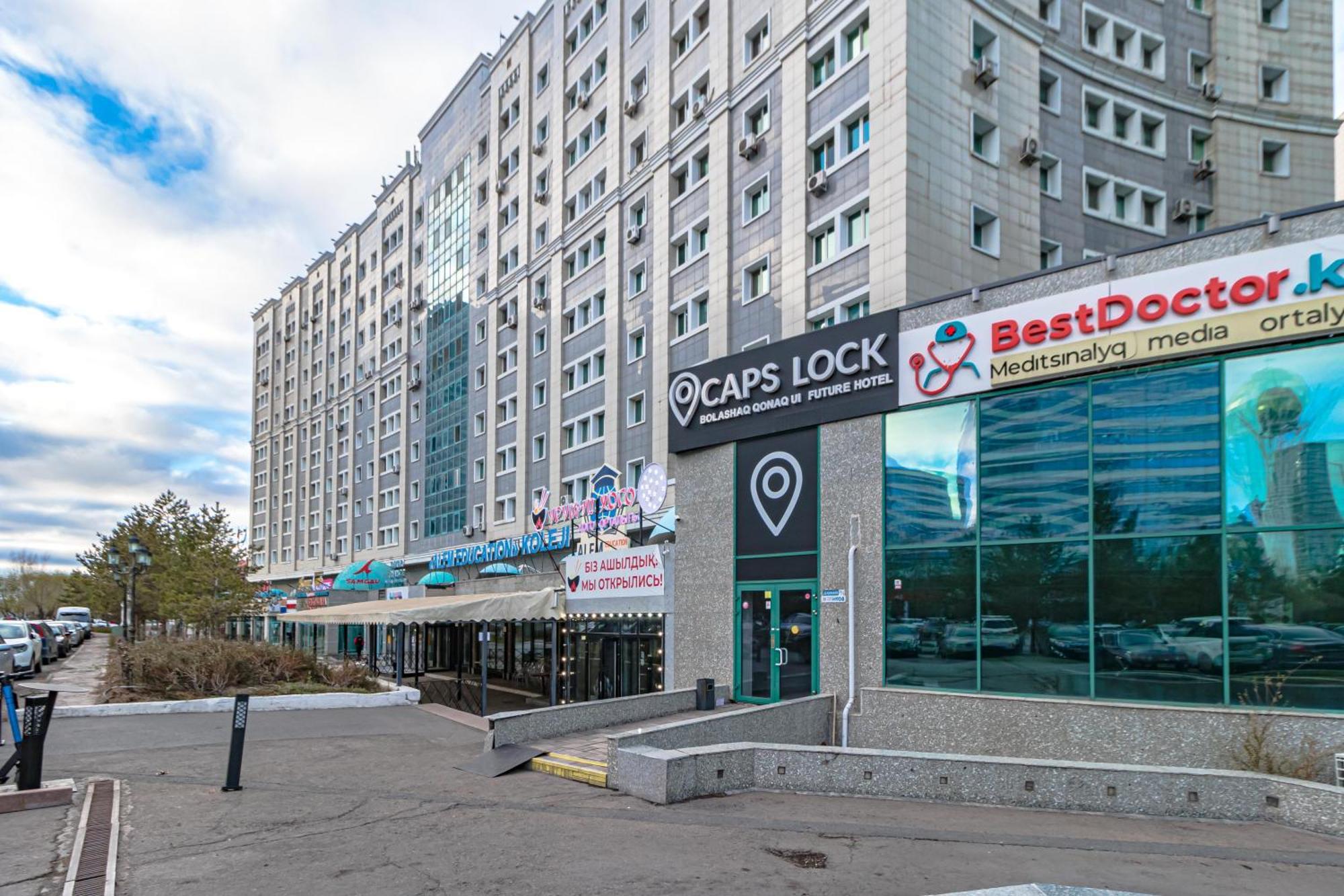 Caps Lock Future Hotel Astana Eksteriør billede